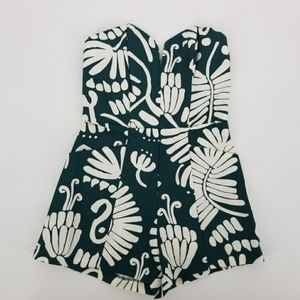 Green Tropical Romper by H&M Conscious Collection